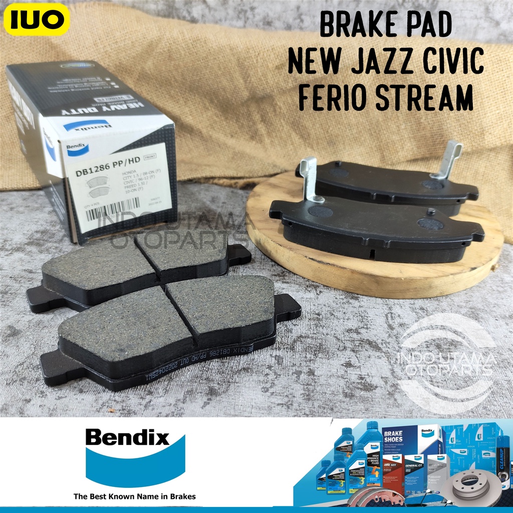 Brake Pad BENDIX New Jazz Civic Ferio Stream Kampas Rem BENDIX DB1286