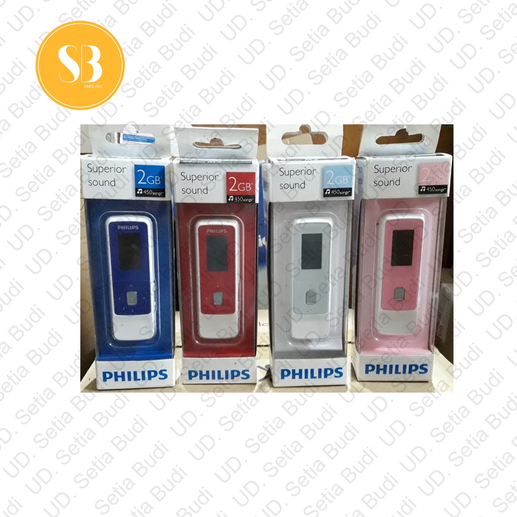 USB MP3 Philips 2GB Flashdisk WMA FM Radio Player Baru Murah