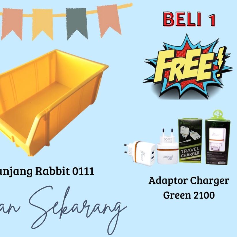 ➽ Kotak Aksesoris / Jolly Box / Spare Part Case 0111 Jolly Box Rabbit uk. besar ➦