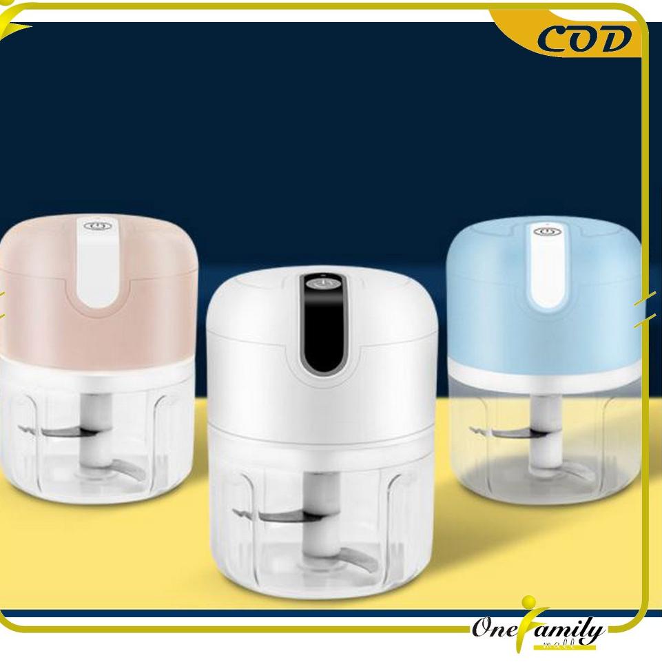 Terbaru ONEC454 USB Mini Chopper Blender Bumbu Portable Mini Cooper Blander mini Serbaguna Blender D