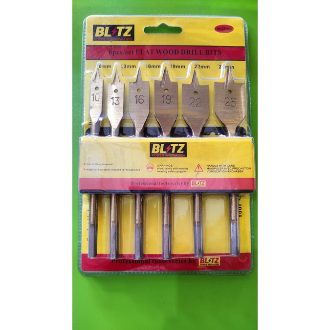 MATA BOR KAYU 1SET ISI 6PCS/ MATA BOR KIPAS