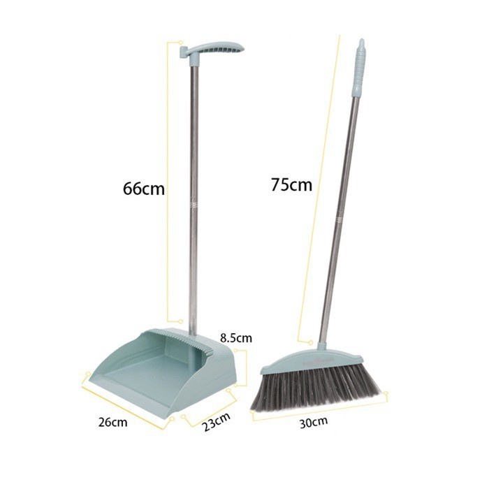 2IN1 SET SAPU CIKRAK PENGKI DUST BROOM HOME SET/ ALAT KEBERSIHAN VIRAL MODEL TERBARU