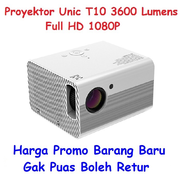 

[[JNT COD]] Projector Proyektor Unic T10 3600 Lumens 1080P