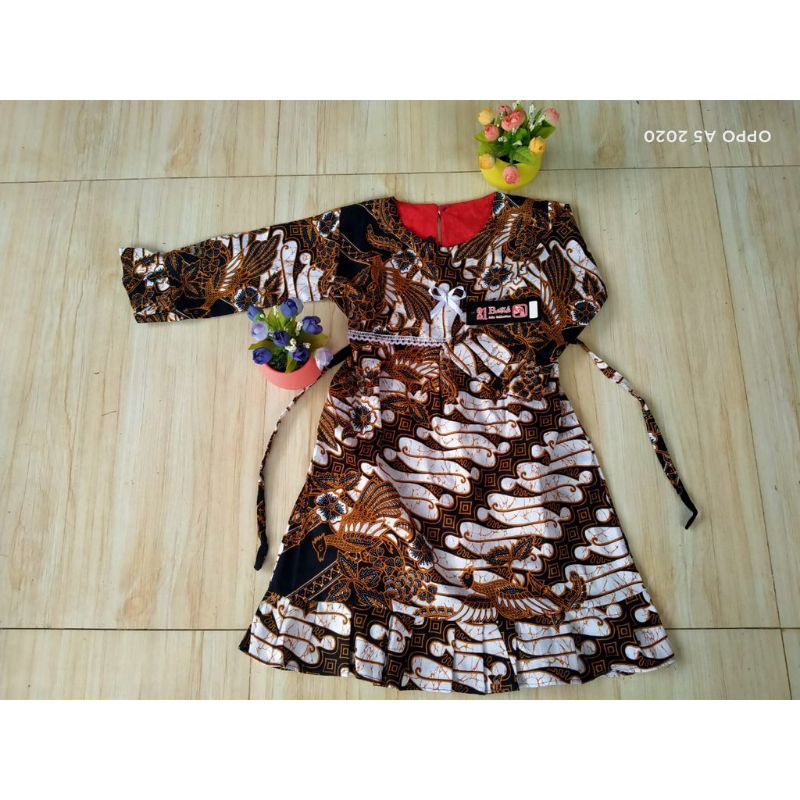 Baju Gamis Batik Anak 1-9 Tahun Cantik TerMurah Nampol