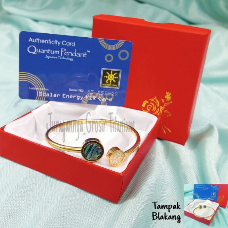 Gelang PENDANT Magnetik Fashion Korea Anti Karat dan Anti Luntur