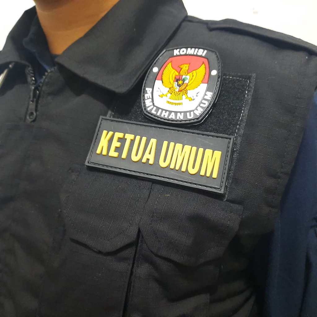 Custom Rompi Tactical Logo KPU Panwas PPS / Rompi KPU