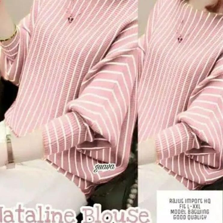 Seller - Lasperal Salur Rajut Batwing Jumbo Ld 120 / Atasan Rajut Wanita / Baju Rajut Wanita Kekinia