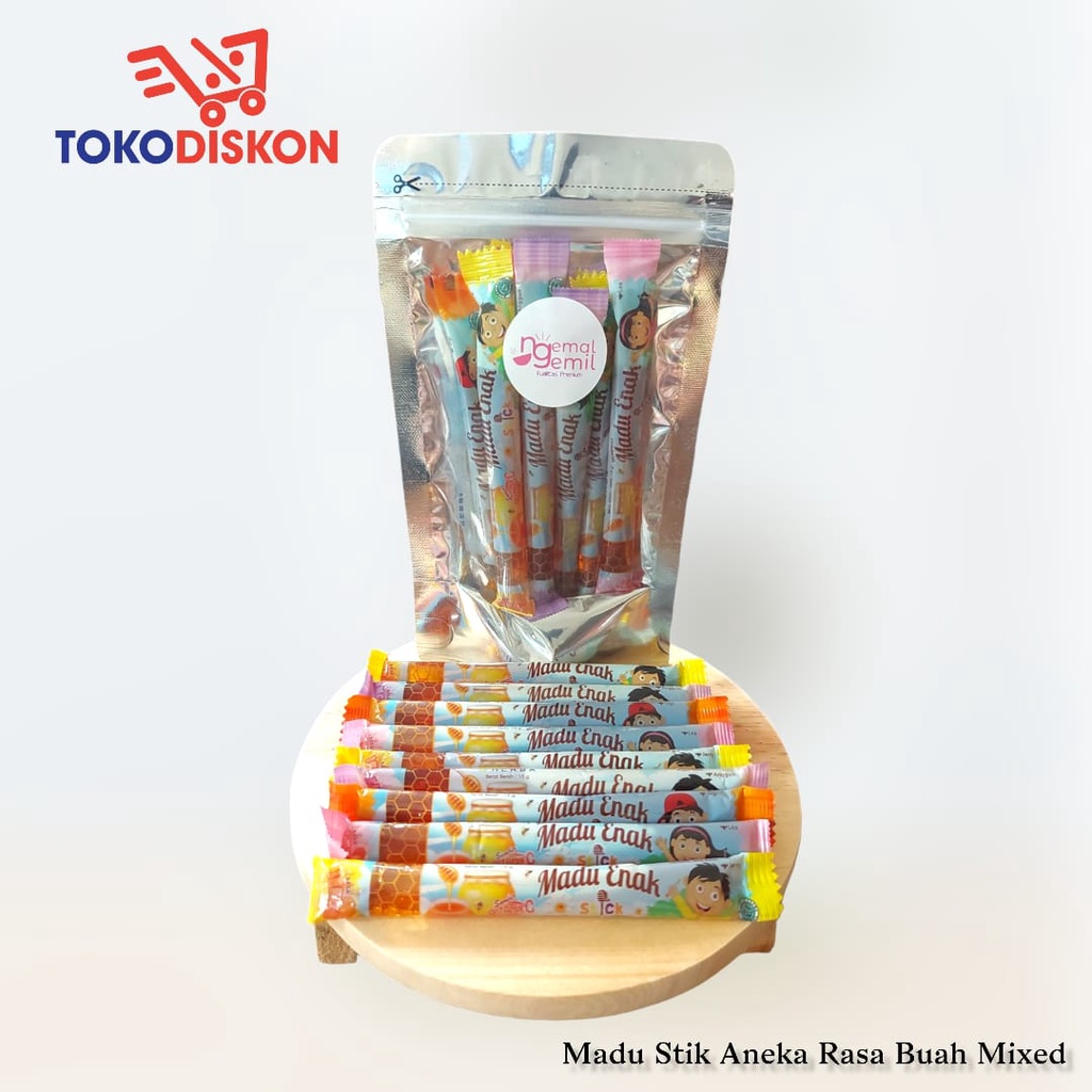 

Herba Madu Stick Aneka Rasa Buah dan Original Mix Stik Madu Murni Kualitas Premium