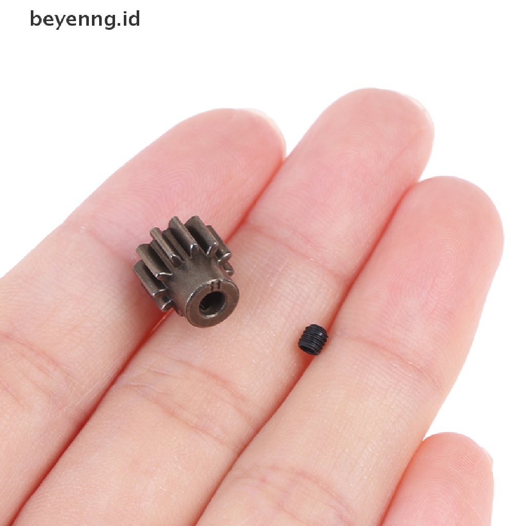 Beyen 11T 3.175mm Motor Gear Untuk RC Model Mobil Traxxas 32P TRX4 TRX6 6747 ID