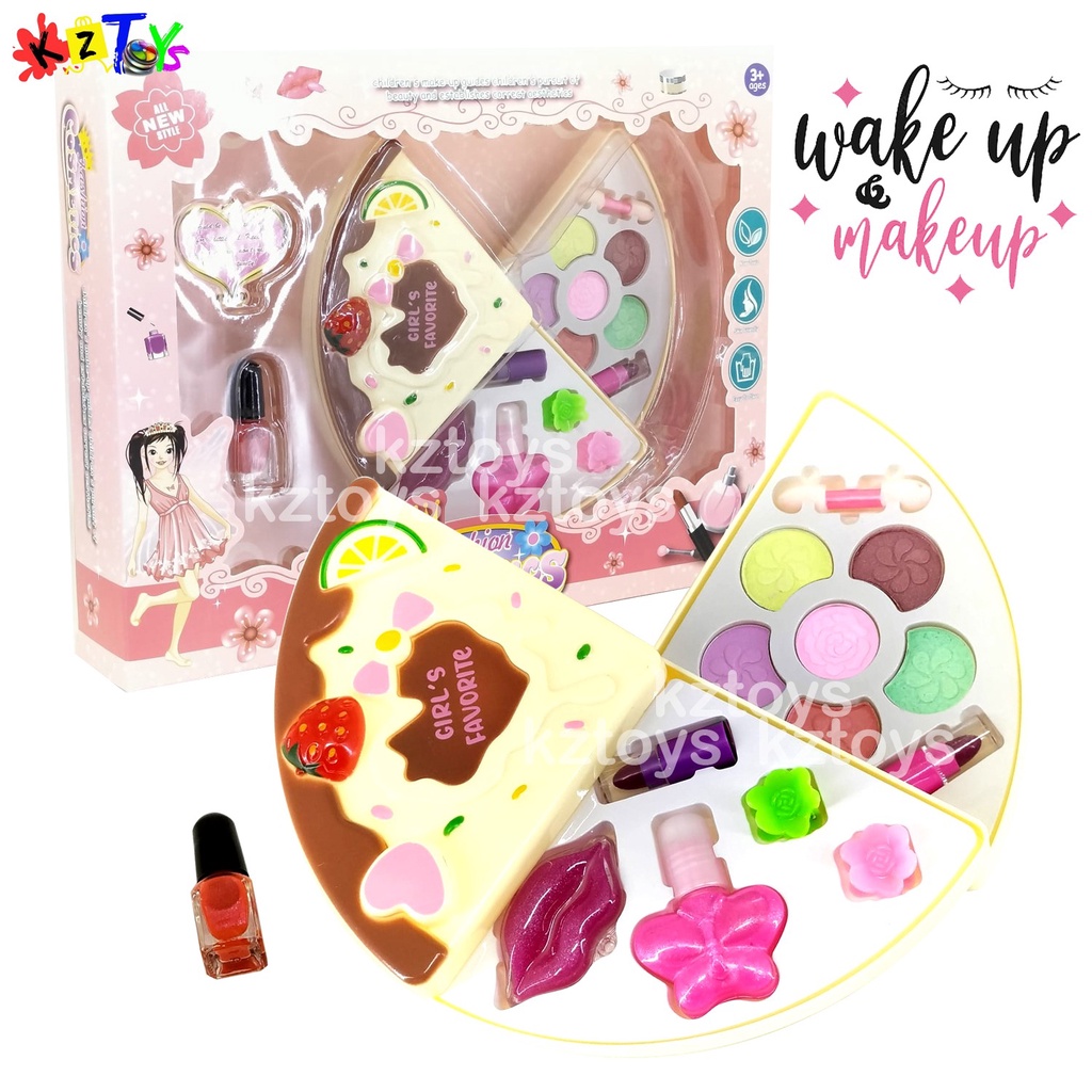 MAINAN ANAK PEREMPUAN MAKEUP SET 3 TINGKAT