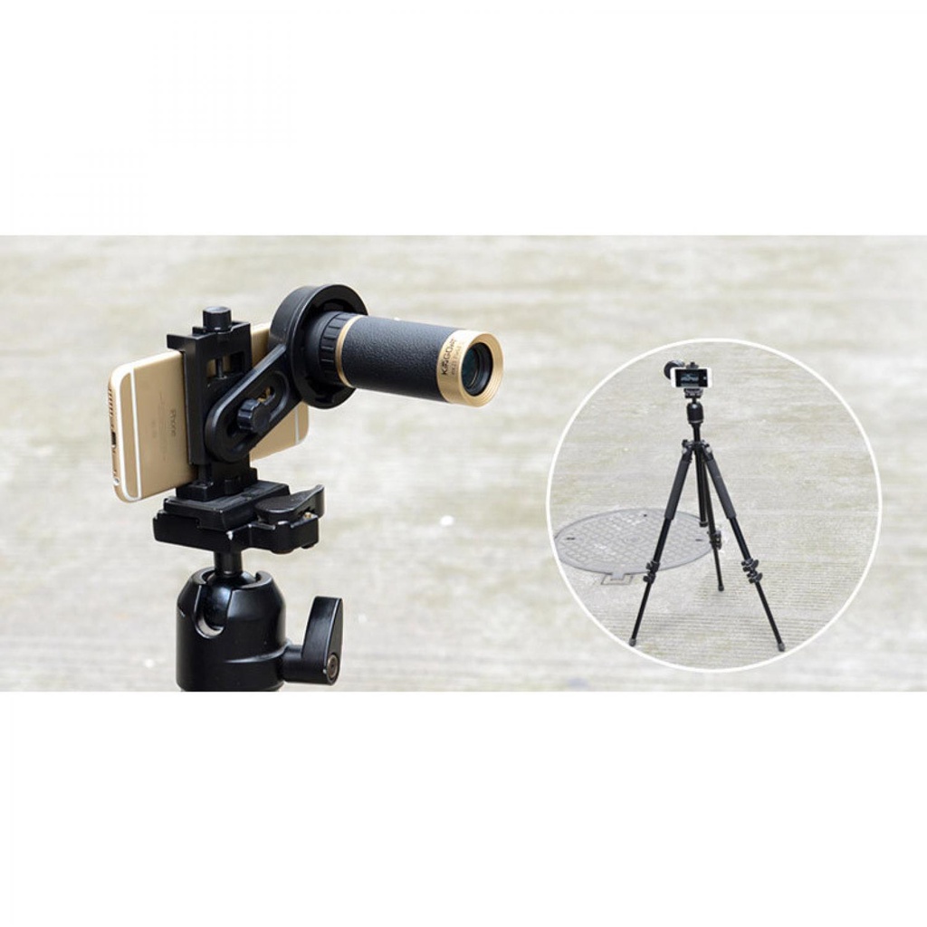 SPCR Mount Universal Smartphone ke Teropong Monokular WNJ-01