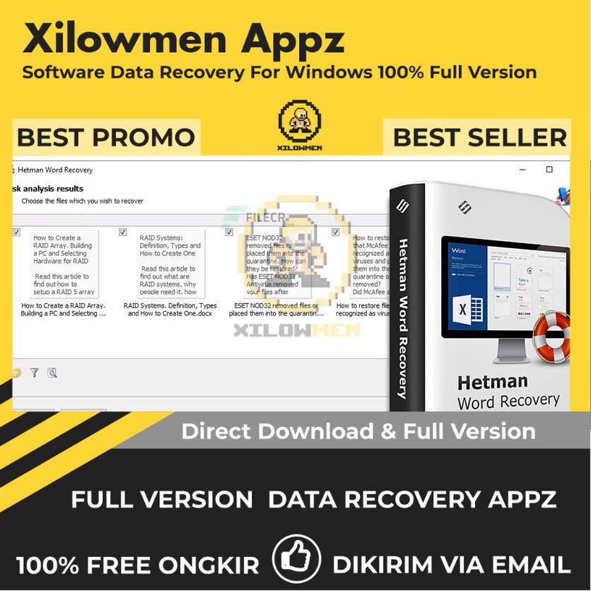 [Full Version] Hetman Word Recovery Pro Lifetime Data Recovery WIN OS