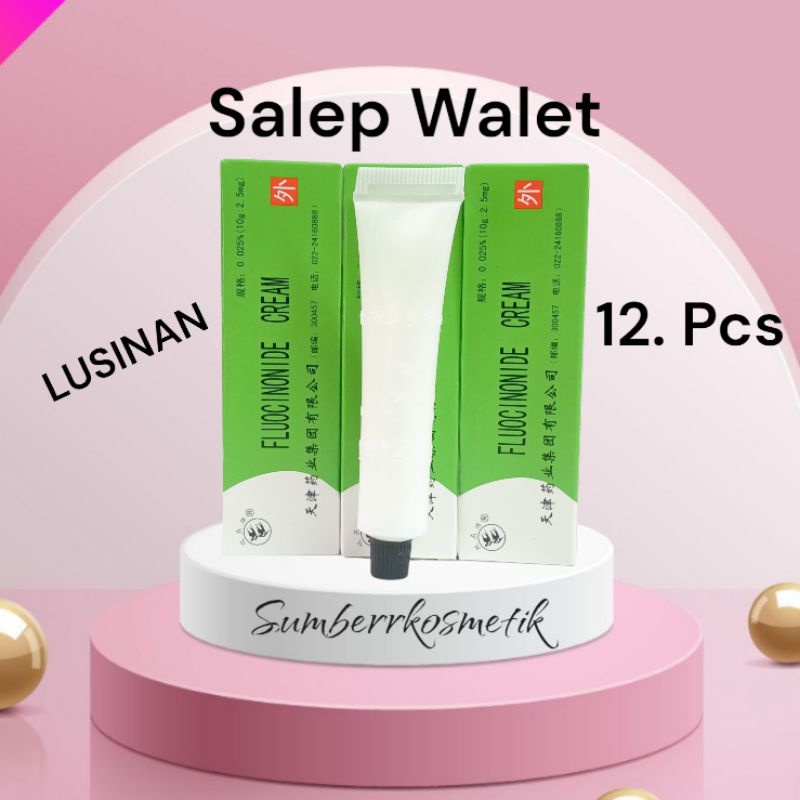 Lusinan - Cream Salep Walet Fluocinonide - 12 Pcs
