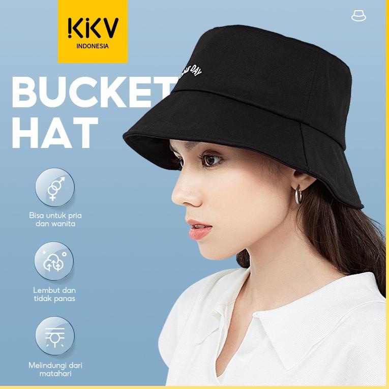 NEW STOCK KKV - Ohgo Topi Bucket Hat Fashion Korean Style One Day Fisherman's Hat/bucket hat