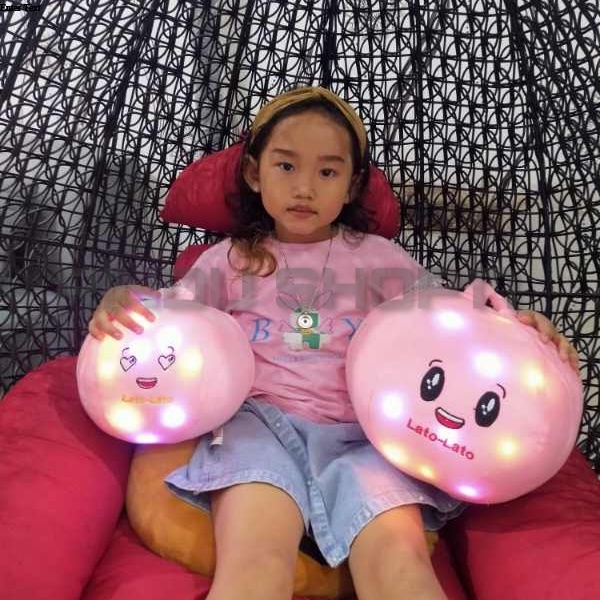 (RS)BONEKA VIRAL LATO LATO LED UKURAN L LINGKARAN 80 CM LUCU DAN IMUT / BONEKA LATO LATO MURAH