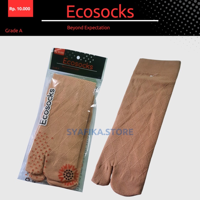 SOKA Stoking Kaos Kaki Tipis Ecosocks Stocking Jempol