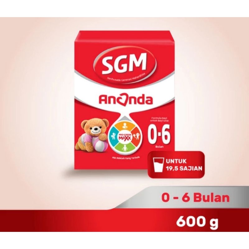 SGM Ananda 1 susu formula untuk bayi 0-6 bulan