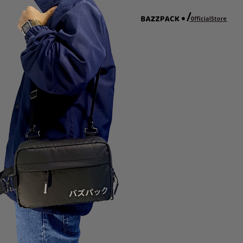 Bazzpack - Kenzi Slingbag Clutchbag Handbag Tas Slempang Pria Wanita Waterproof