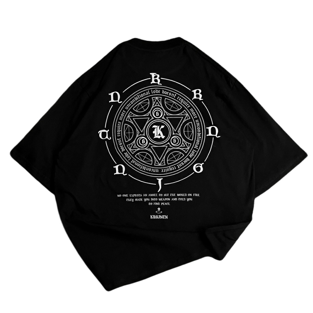 {oversize}BAJU KAOS OVERSIZE / Distro Cotton Combed Cowok/Cewek T-SHIRT Motif &quot;mindset&quot;