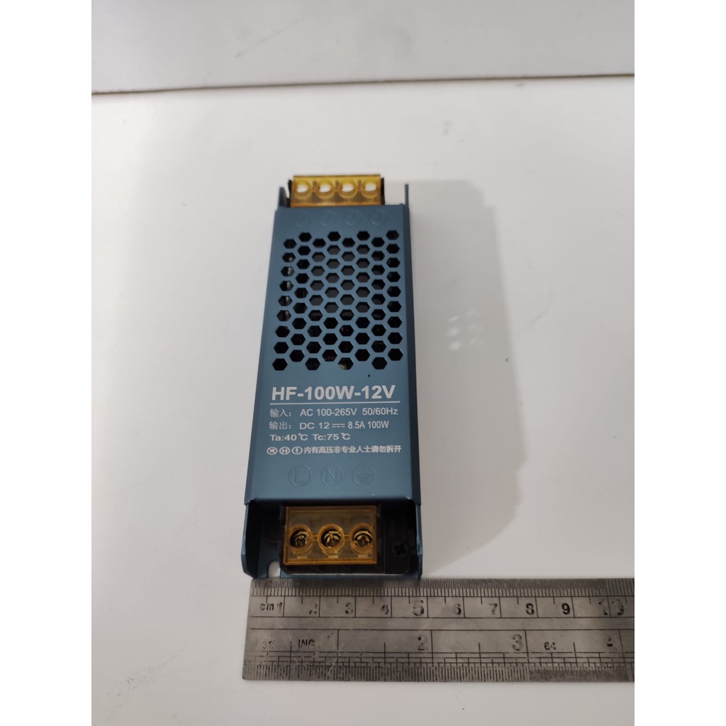 Travo Slim / Adaptor / Power Supply jaring / HF-100W-12V /12v 100w kualitas super garansi