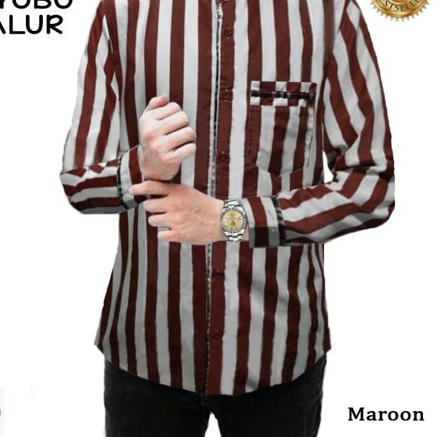 ❃ LM  KOKO TOYOBO BATIK SALUR MICRO/KEMEJA KOKO LENGAN PANJANG TERMURAH TERLARIS TERBARU ➮