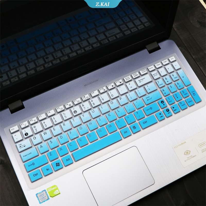 Silicone keyboard cover Kulit keyboard Laptop Asus FX50J FL8000 W519L A556U K555L A555L R556L R557LI 15.6 inch dust proof Sarung keyboard [ZK]