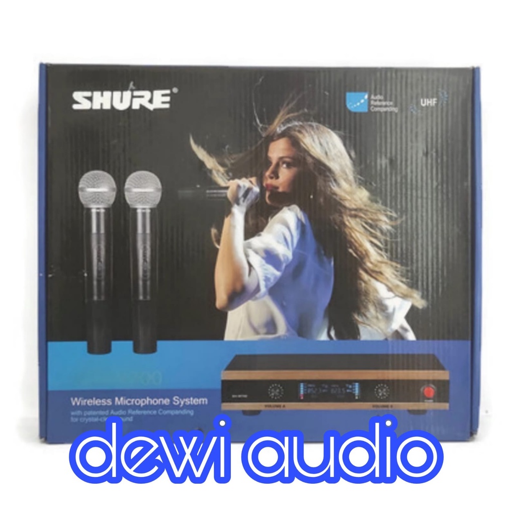 MIC SHURE SH-W700 RECEIVER BODY BESI 2 MIC , MICROPHONE SHURE BODY BESI SHW700