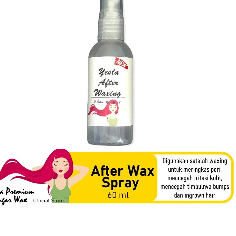 COD Yesla After Waxing Relaxing Spray Soothing Mist Perawatan Kulit Setelah Sugar Waxing Wax Penghil