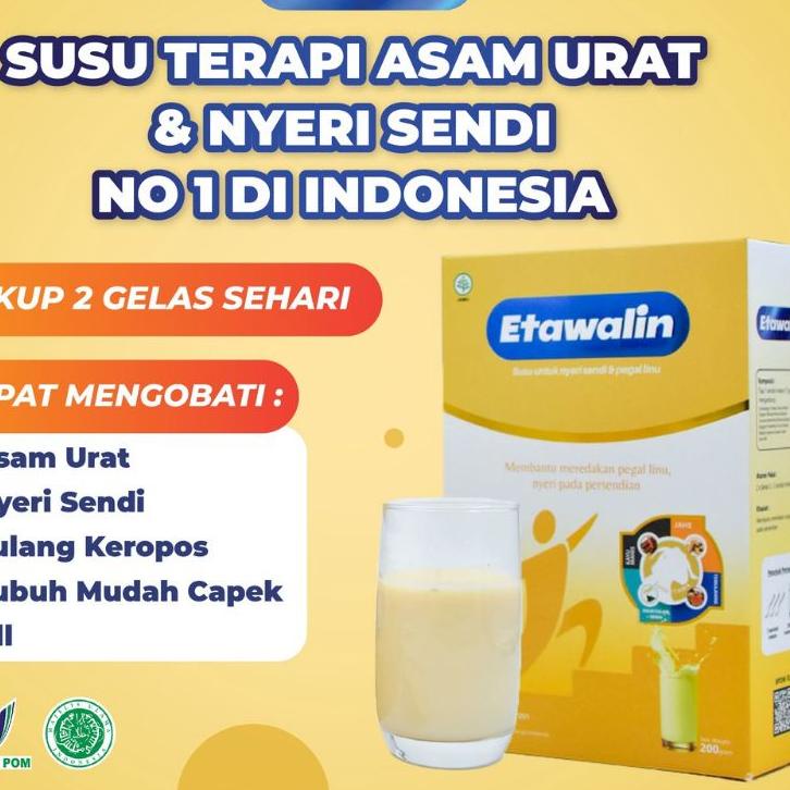 

MALL Etawalin – Susu Kambing Etawa Tingkatkan Kepadatan & Kesehatan Tulang Sendi Susu Anti Pengapuran Sendi Asam Urat Rematik Reumatik !