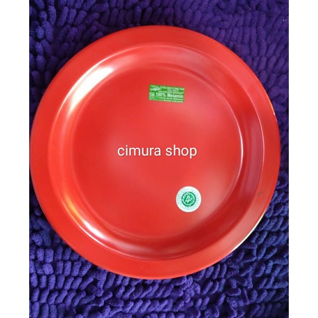 Piring/piring melamin P1002/piring nasi goreng/piring golden flying fish/piring pecel lele/piring la