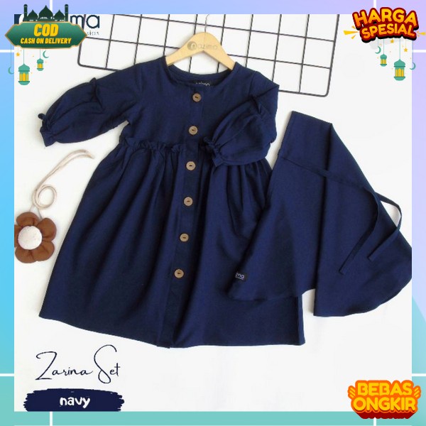 Dress Muslim Anak Pakaian Tanggung Import Murah Syari Dres Remaja Motif Maxi Kids 2023 Gamis Perempu