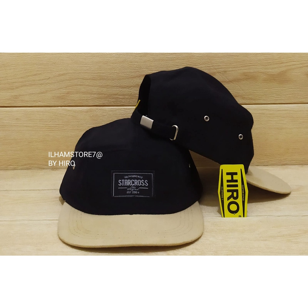 [COD]Topi Snapback Bordir STAR Lima Panel New Model/Topi Hip-Hop/Topi Distro Keren