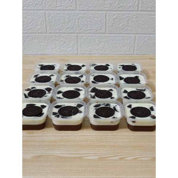 

Puding Coklat Vanila Oreo cup 120 ml