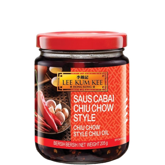 

CHILI OIL LEE KUM KEE CHIU CHOU STYLE 205GR CABAI MINYAK KEDELAI