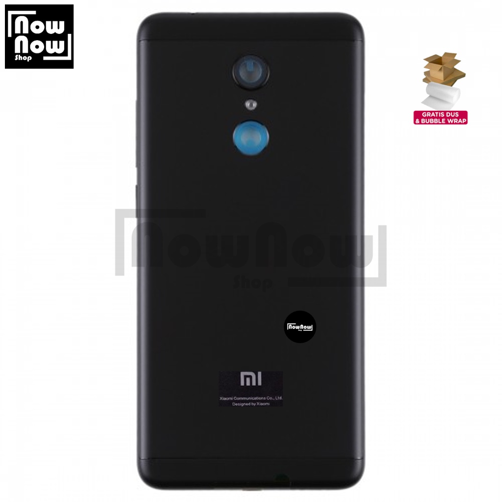 Backdoor Tutup Belakang Baterai Xiaomi Redmi 5 MDG1 MDI1 Backcover Back Casing Housing Cover Belakang Back Case Panel Replacement