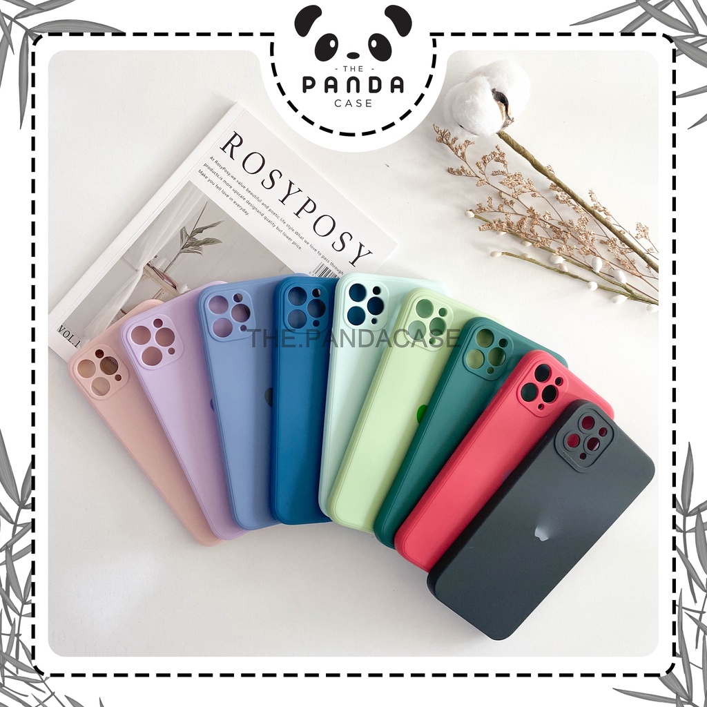 [TPC] (2) Phone Case SQUARE EDGE SOFT CASE Warna Permen Macaron IPHONE HP FULL COVER 12 13 PRO PROMAX IP069