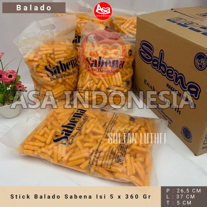 

Stick Balado Sabena Isi 5 x 360 Gr - ASA Indonesia