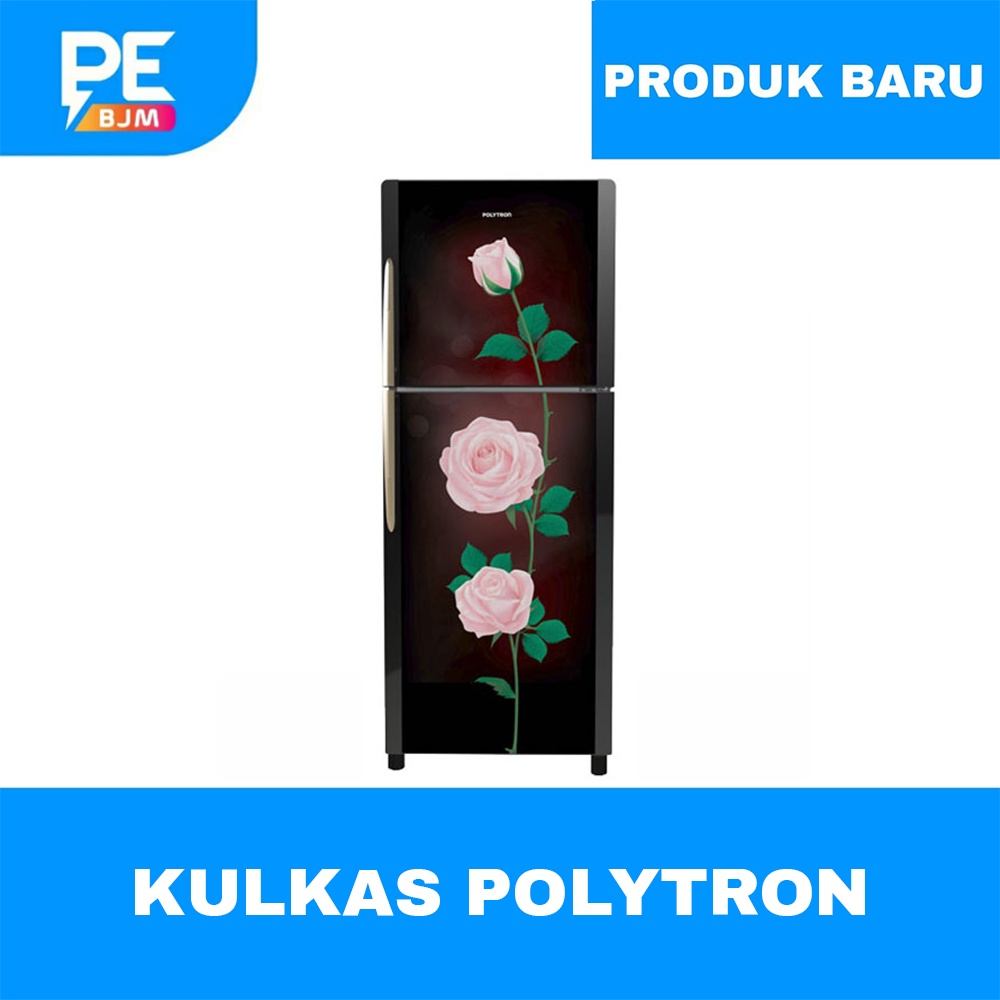 KULKAS POLYTRON 2 PINTU 210 LITER PRM-21PLX/PRX GARANSI RESMI