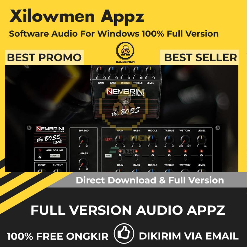 [Full Version] Nembrini Audio The Boss Bundle Pro Lifetime Audio Software WIN OS