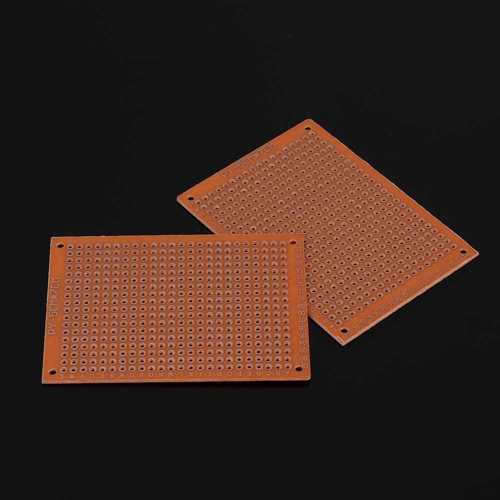 Populer 20pcs Prototyping PCB PCB PCB Prototype Kuning Universal Kualitas Tinggi