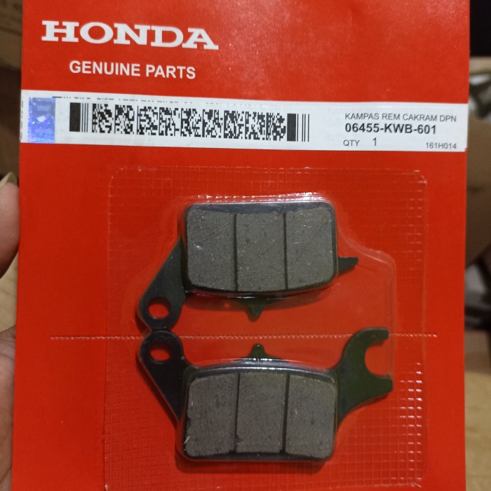 DISPAD KAMPAS KANVAS REM CAKRAM DEPAN HONDA REVO BLADE 110 ABS