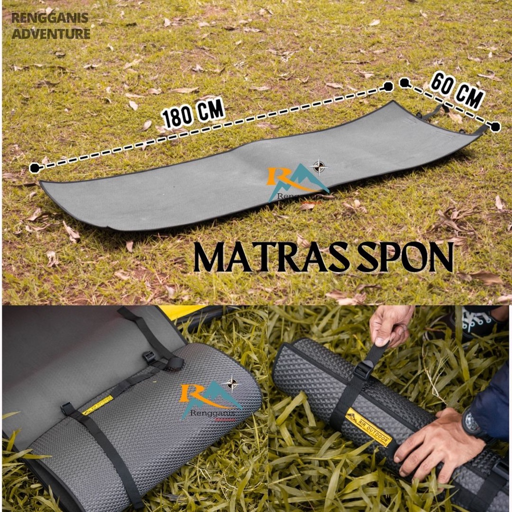 Matras Spons / Alas Tidur Tikar Camping Matras Spon Yoga MATRAS KARET GROSIR