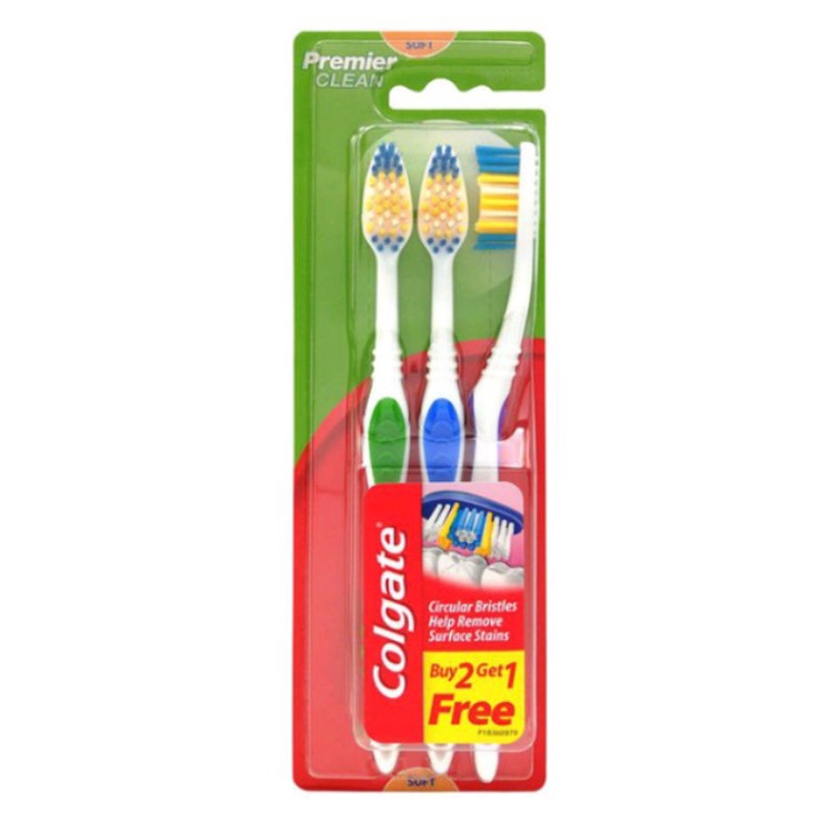 Colgate Sikat Gigi Isi 3pcs