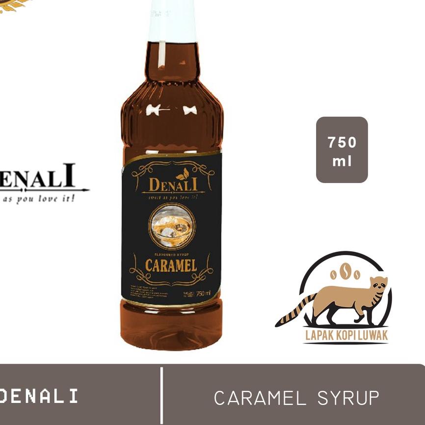 

♩ Caramel Syrup merk Denali ☜