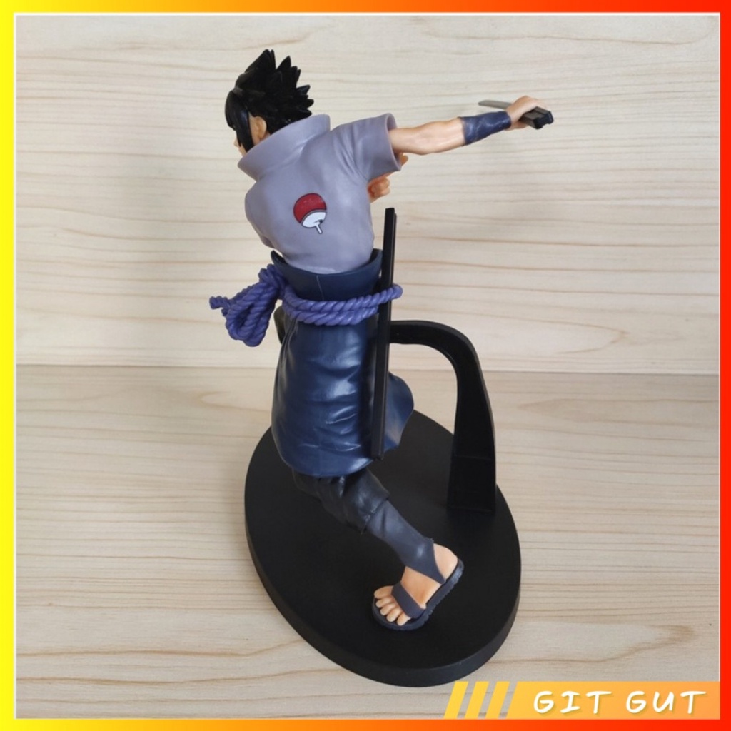 Action Figure Pajangan Mainan Uchiha Sasuke Battle Edition - Naruto