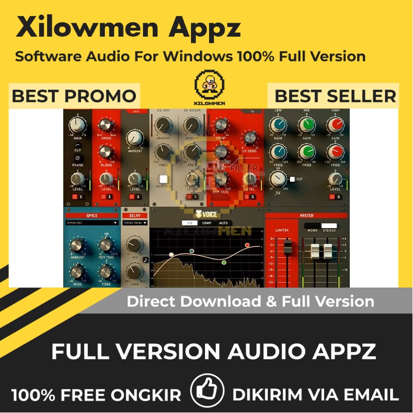 [Full Version] Overloud Gem Voice - Plugin Audio untuk Efek Vokal