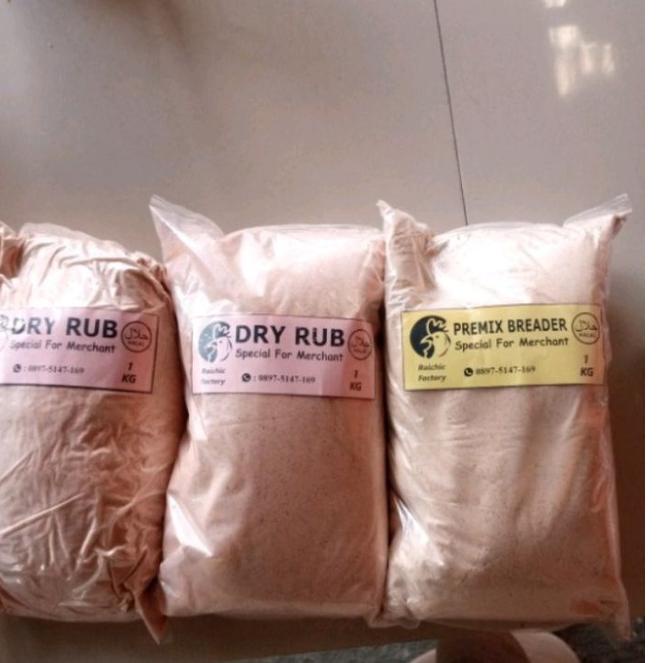 

֍ Bumbu Marinasi Ayam 1kg : 35 Ekor / Bumbu Marinasi Ayam Raichic Fried Chicken ✳