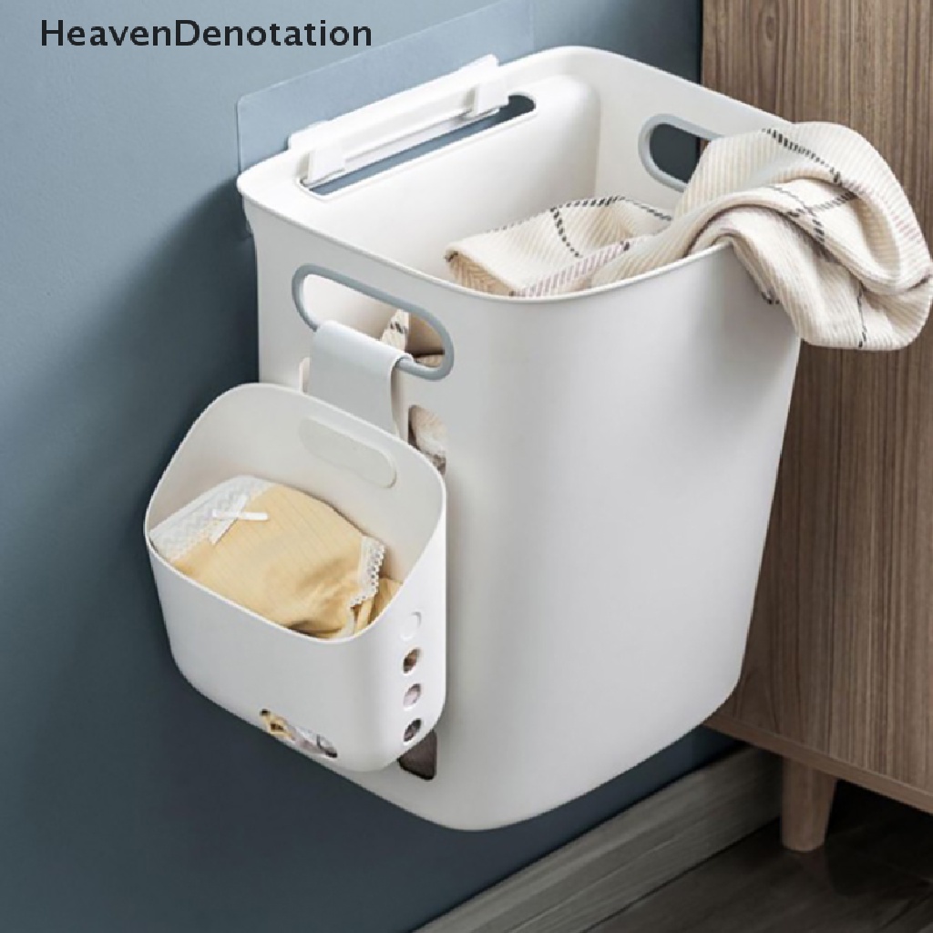 [HeavenDenotation] Keranjang Gantung Serbaguna Kitchen Drain Laci Organizers Wall Storage Box HDV