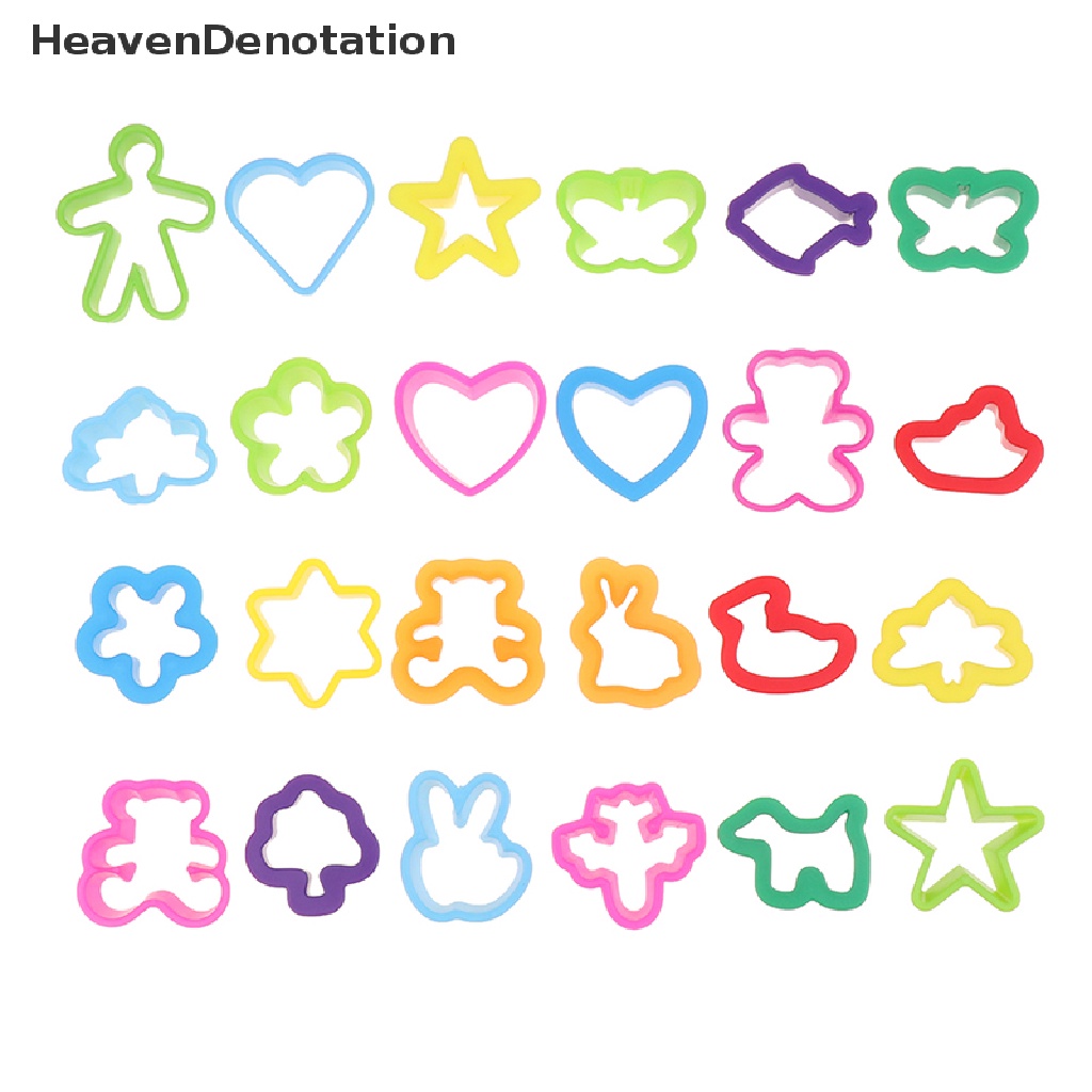 [HeavenDenotation] 12Pcs / Pack Cartoon Cute Sushi Cookie Cutter Fondant Tool Cake Mold Decoration HDV