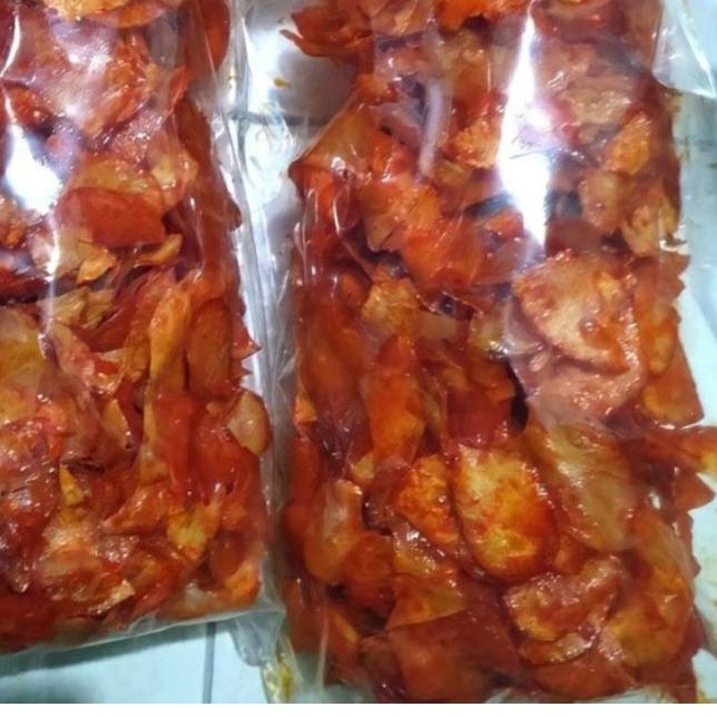 

❂ Kripik singkong balado pedas manis 1kg ❆
